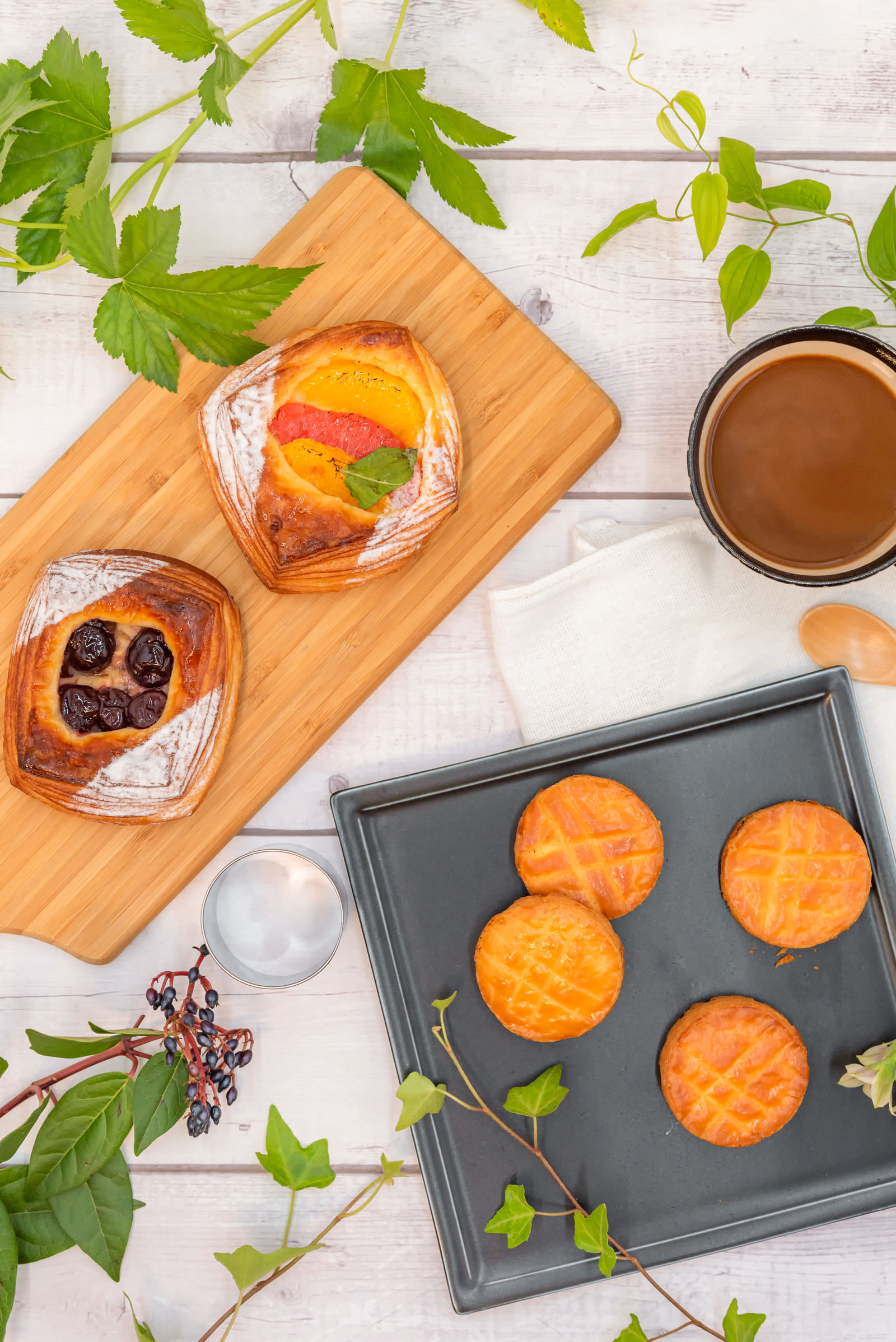 デニッシュとガレット